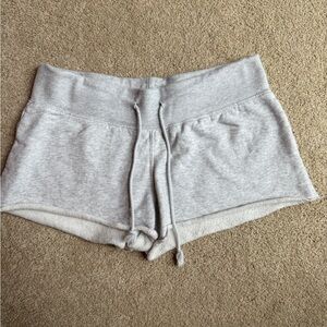 Brandy Melville Light Gray Lounge Shorts